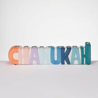 Chanoekia handgeschilderd ceramisch pastel