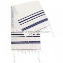 Talliet (acryl, blauw/zilver, 60)