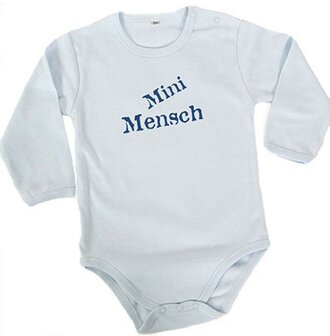 Romper &#039;Mini Mensch&#039; (6 mnd)