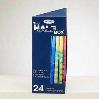 Chanoeka kaarsjes 24 stuks