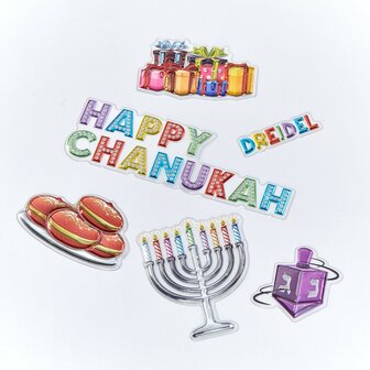 Chanoeka 3D  stickers