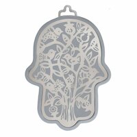 Hamsa (zilverkleurig)