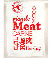 Theedoek 'vleeskost'